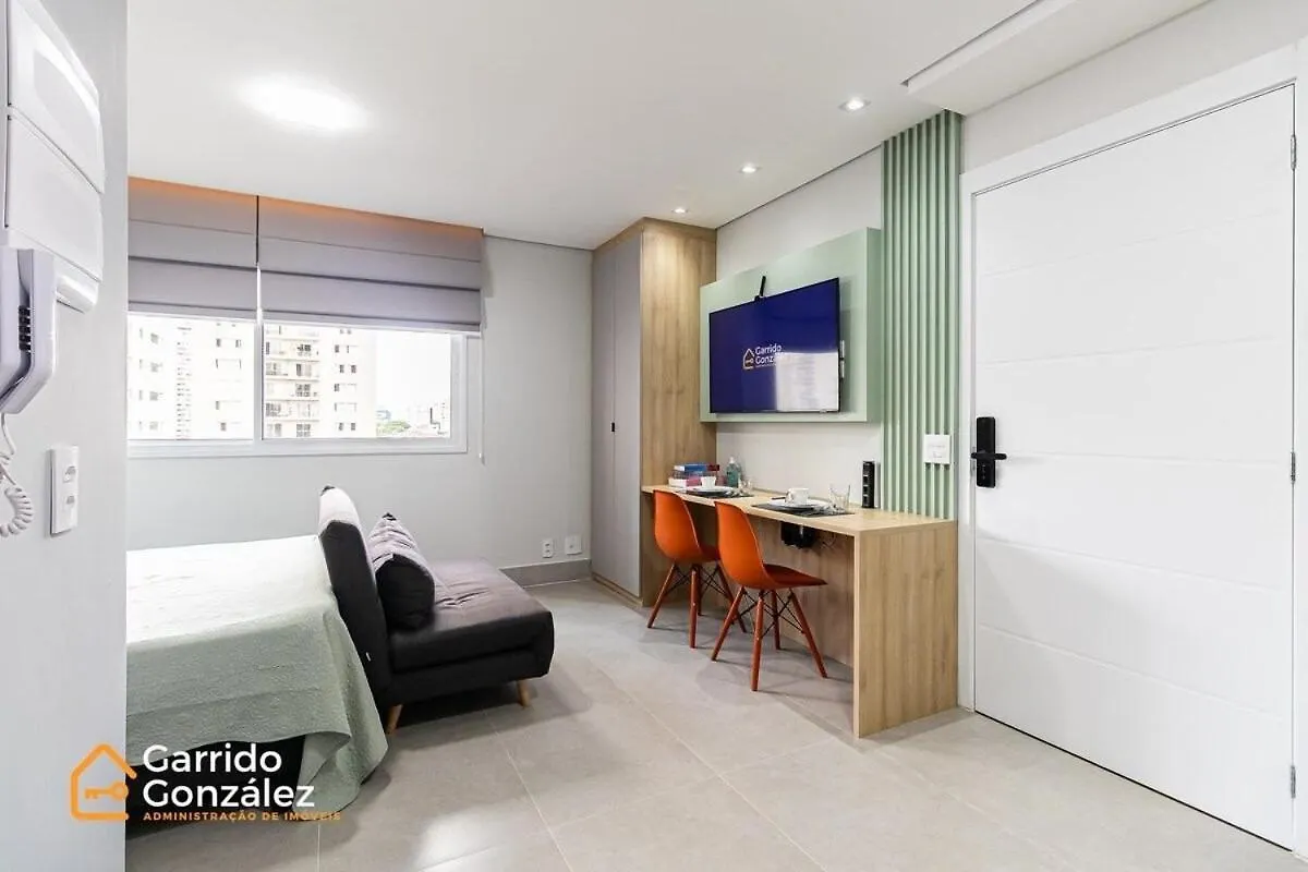 Green Studio No Metro Belem/Ar Condicionado Sao Paulo Apartment